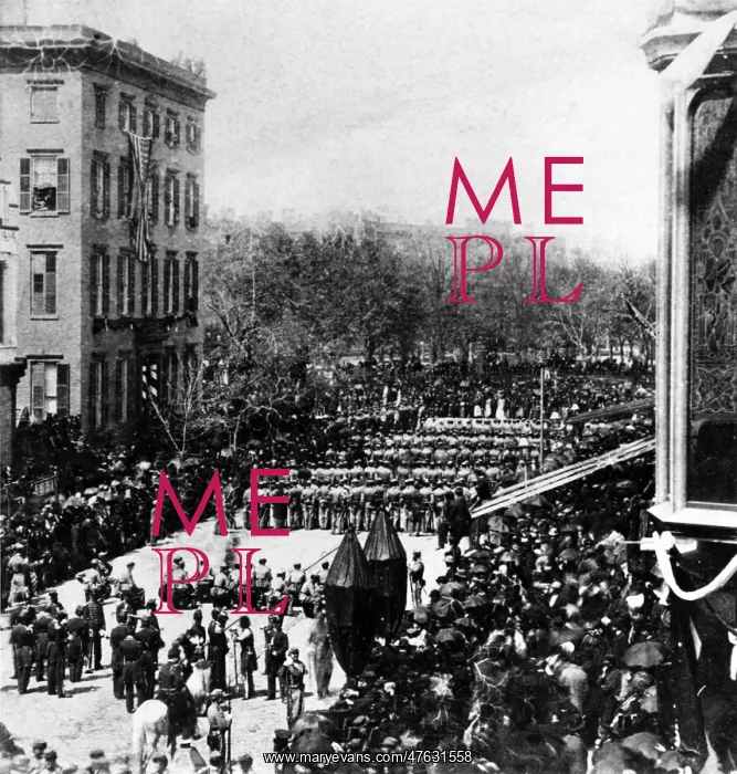 : Lincoln's Funeral Procession, 1865 : Lincoln's Funeral Procession, 1865