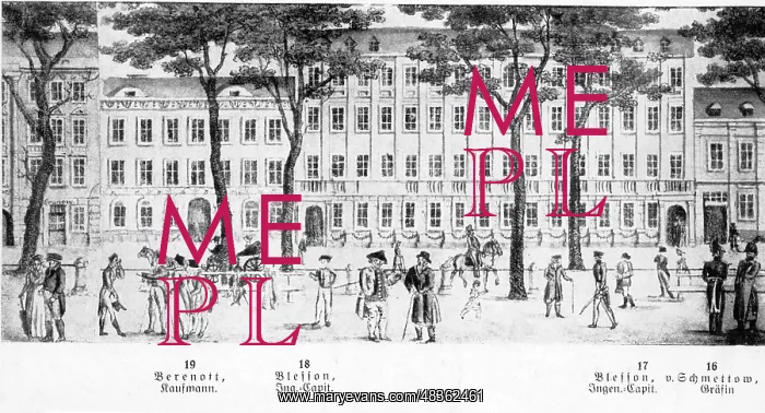  : Under the Linden in Berlin, around 1835