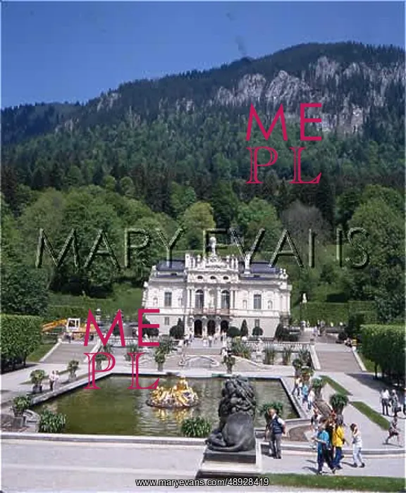 : LINDERHOF PALACE / GERMANY : LINDERHOF PALACE / GERMANY