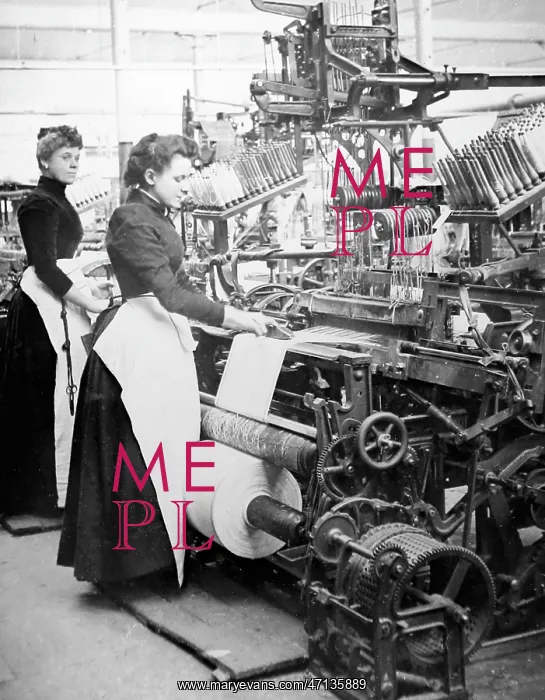 : Linen manufacture, Dobbie loom