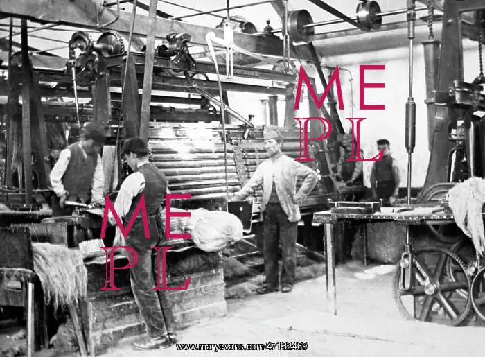  : Linen manufacture, Hackling machine
