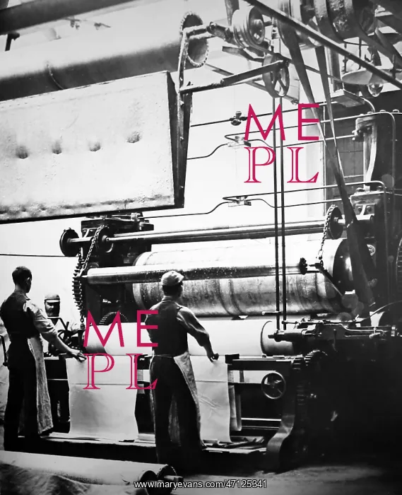  : Linen manufacture, Hydraulic mangle