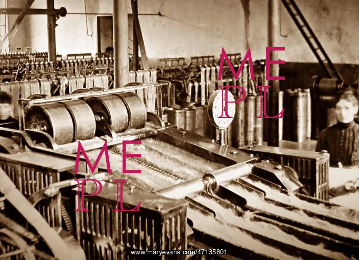  : Linen manufacture, Spreader machine
