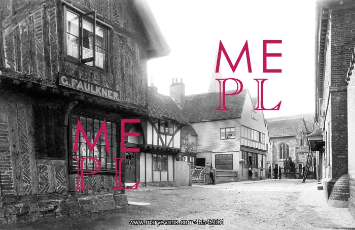 : Lingfield, Church Road 1895