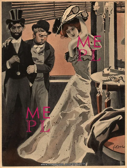 : L'ingrate. An illustration portraying two disgruntled looking gentlemen : L'ingrate. An illustration portraying two disgruntled looking gentlemen