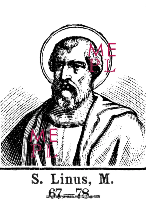 : Linus, + 23.9.76, Pope 67 - 23.9.76, portrait : Linus, + 23.9.76, Pope 67 - 23.9.76, portrait