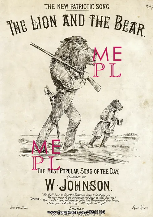 : The Lion and the Bear by W Johnson : The Lion and the Bear by W Johnson
