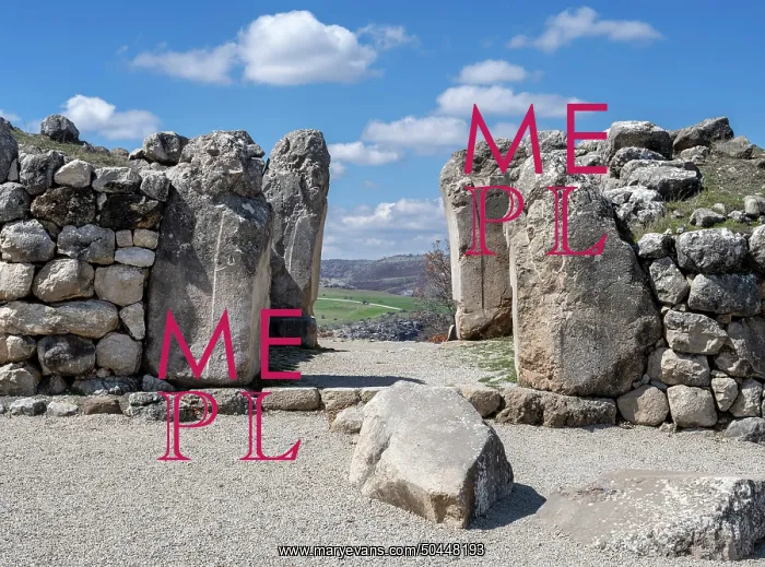 : Lion Gate, Hattusa, Anatolia, Turkey : Lion Gate, Hattusa, Anatolia, Turkey