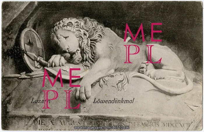 : The Lion of Lucerne, Switzerland : The Lion of Lucerne, Switzerland