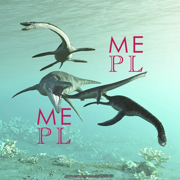 : A Liopleurodon ferox attacks a group of Cryptoclidus : A Liopleurodon ferox attacks a group of Cryptoclidus