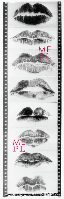 : Lip imprints : Lip imprints