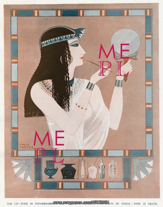 : Lip stick in Tutankhamen's day : Lip stick in Tutankhamen's day