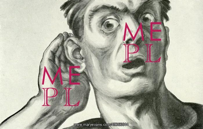  : Listening man