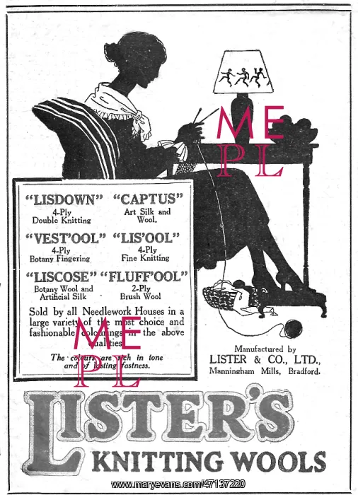  : Lister's Knitting Wools