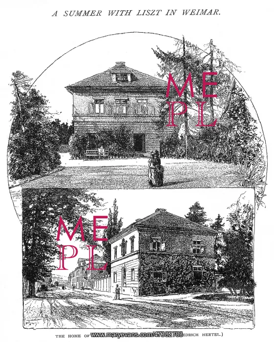 : LISZT'S HOME AT WEIMAR : LISZT'S HOME AT WEIMAR
