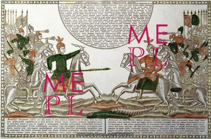 : literature, Alexander romance, duel between Alexander : literature, Alexander romance, duel between Alexander