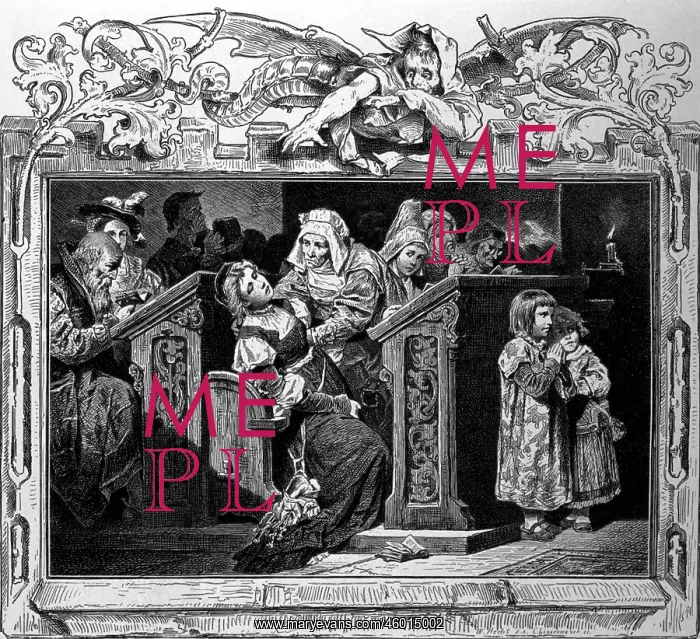 : literature, Faust I, 20th scene Cathedral, scene : literature, Faust I, 20th scene Cathedral, scene