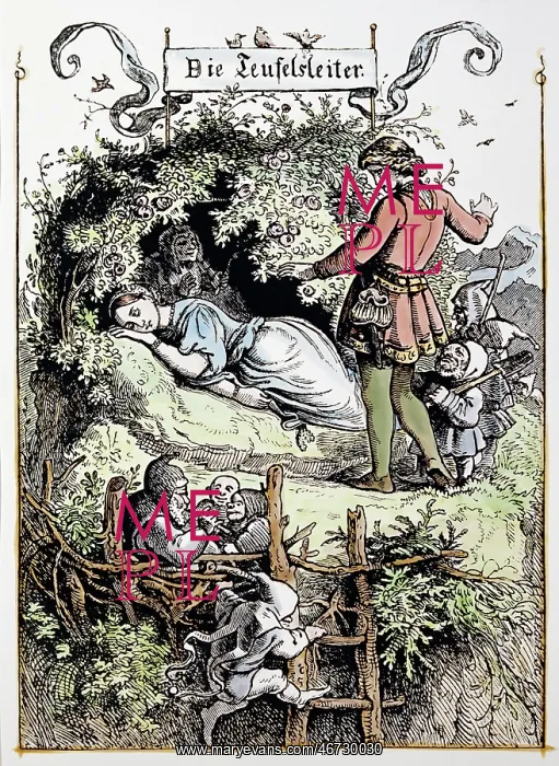 : literature, legends, The Devil ladder, coloured : literature, legends, The Devil ladder, coloured