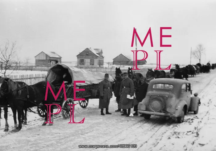: Lithuania German resettlement trek, 1941 : Lithuania German resettlement trek, 1941