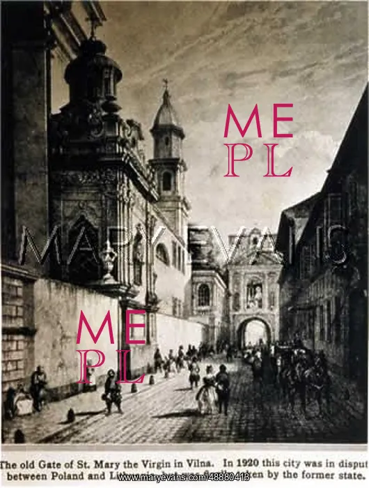 : LITHUANIA / VILNIUS 18C : LITHUANIA / VILNIUS 18C