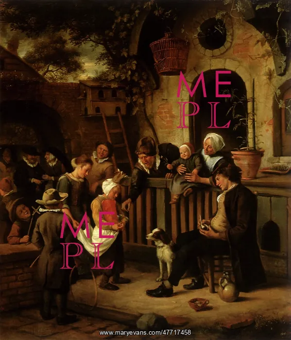  : Little Alms Collector, by Jan Steen