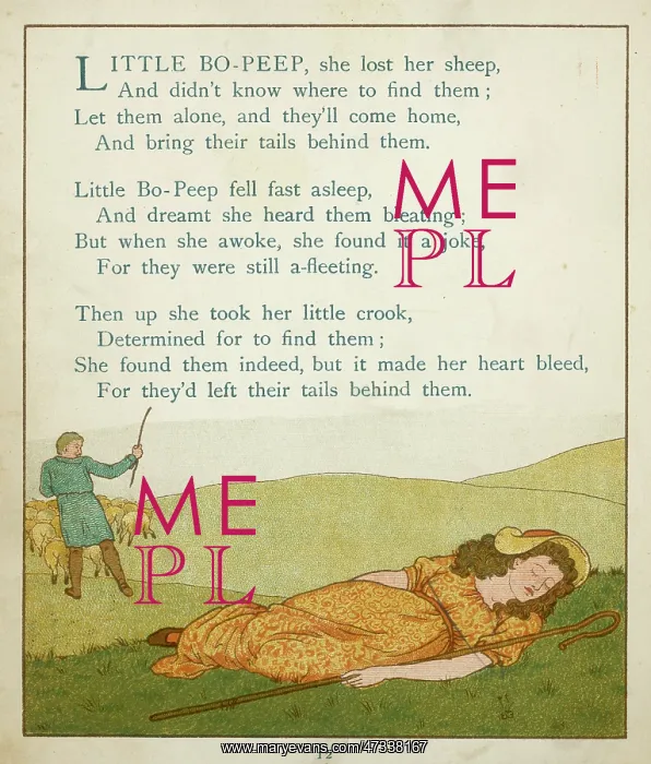 : LITTLE BO-PEEP (BELL) : LITTLE BO-PEEP (BELL)