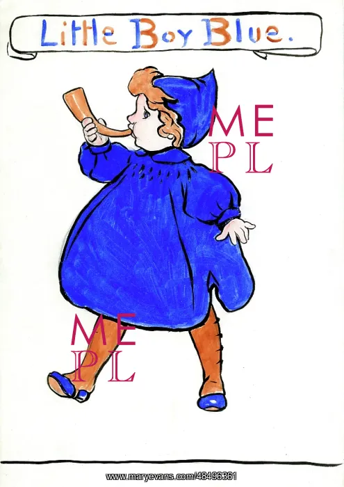  : Little Boy Blue, by Minnie Asprey
