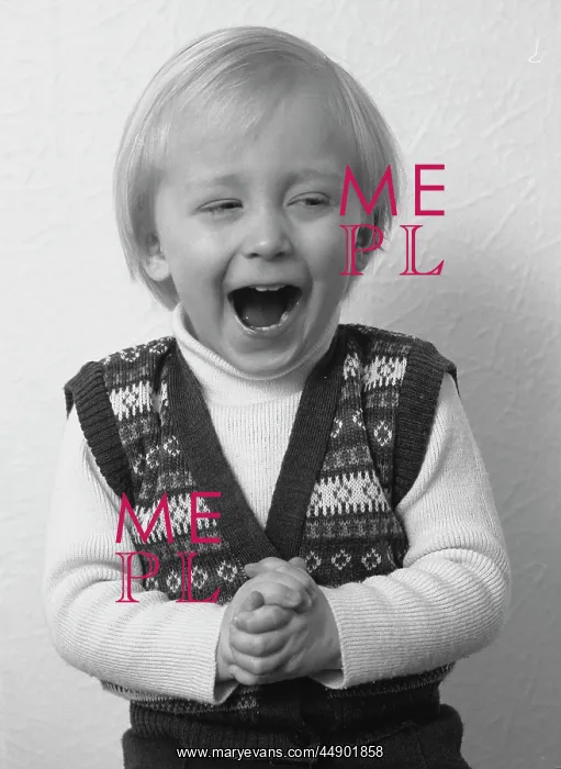 : Little boy laughing : Little boy laughing