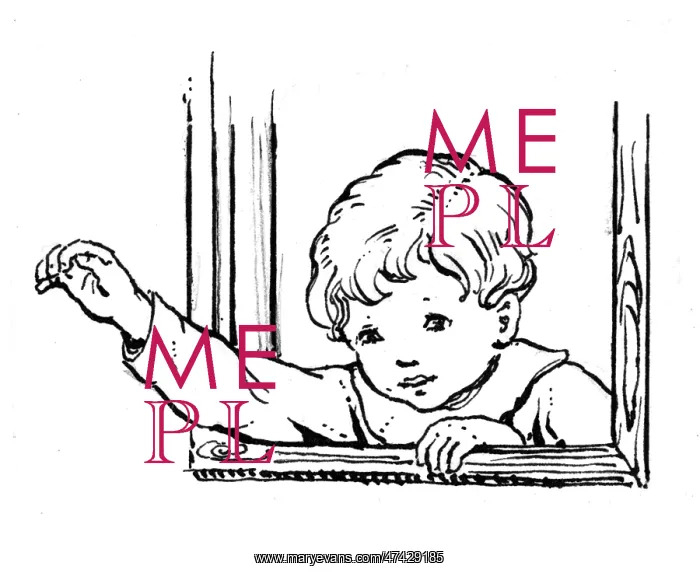 : Little boy looking out of window : Little boy looking out of window