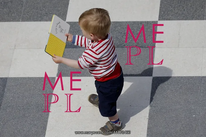 : Little Boy Reading Lizzy The Lamb Book : Little Boy Reading Lizzy The Lamb Book
