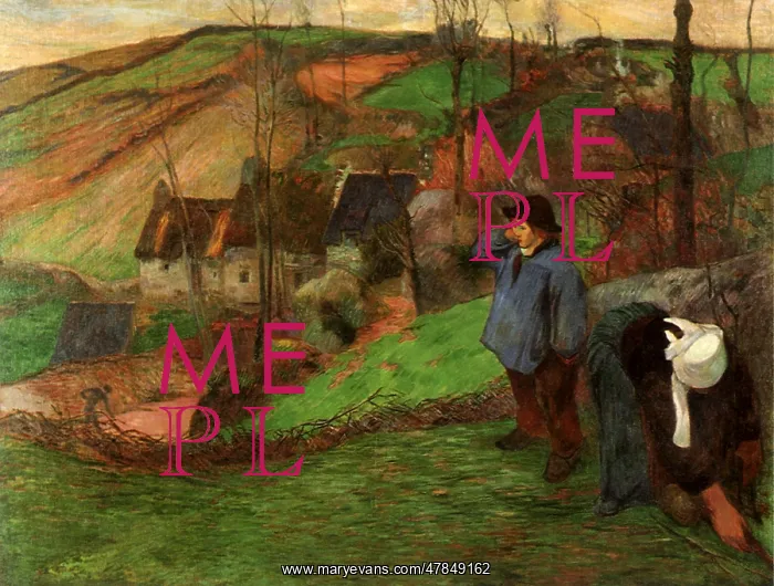  : Little Breton Shepherd, by Gauguin