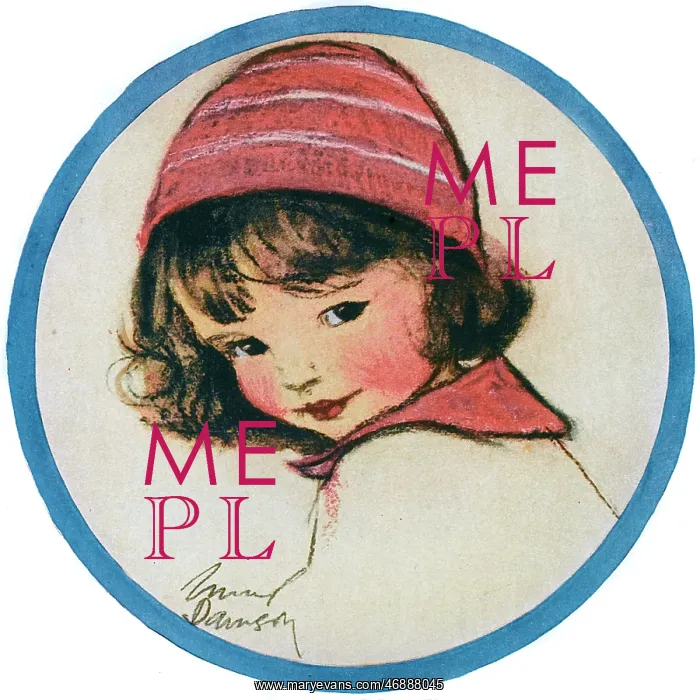 : Little Brunette by Muriel Dawson : Little Brunette by Muriel Dawson