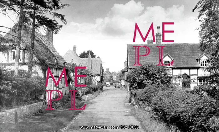  : Little Comberton, the Village c1955
