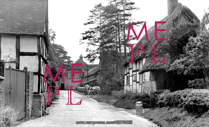  : Little Comberton, the Village c1955