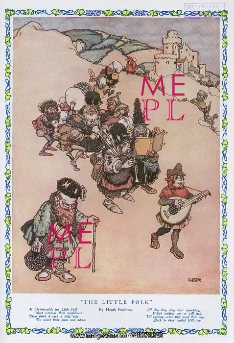 : The Little Folk by William Heath Robinson : The Little Folk by William Heath Robinson