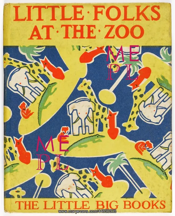: Little Folks at the Zoo : Little Folks at the Zoo
