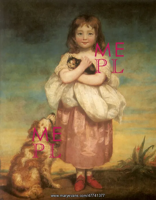  : Little Girl with a Cat