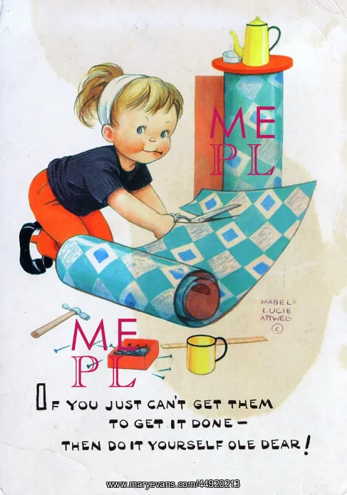 : Little girl doing some DIY : Little girl doing some DIY