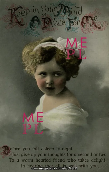  : Little girl in white