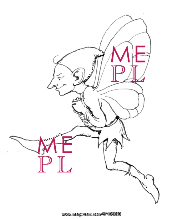 : Little gnome with wings : Little gnome with wings