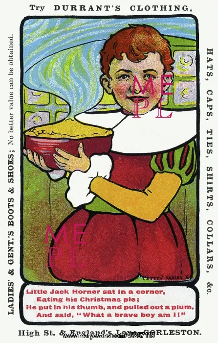 : Little Jack Horner : Little Jack Horner