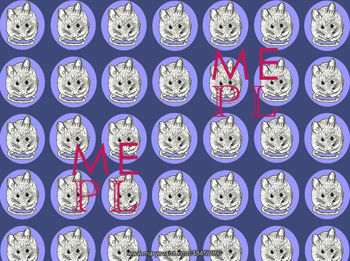  : Little mouse repeating pattern
