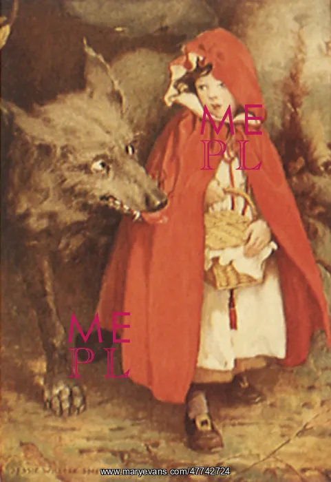 : Little Red Riding Hood and Wolf : Little Red Riding Hood and Wolf