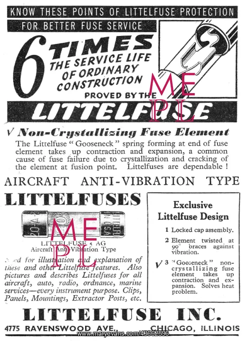 : Littlefuse Aircraft Fuses : Littlefuse Aircraft Fuses