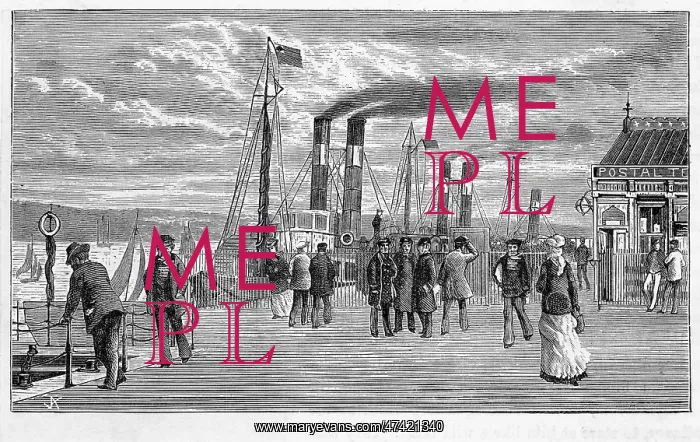  : Liverpool. Prince's landing-stage, Liverpool, Merseyside