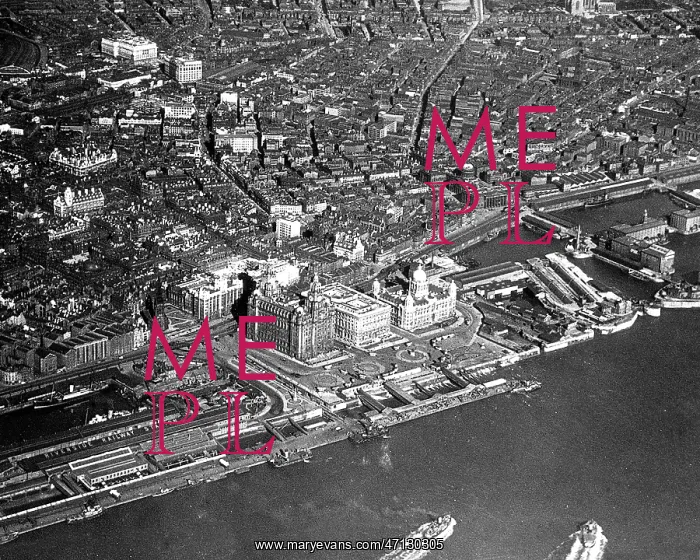  : Liverpool from the air probably 1920s