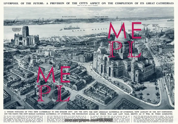 : Liverpool of the future - two new cathedrals : Liverpool of the future - two new cathedrals