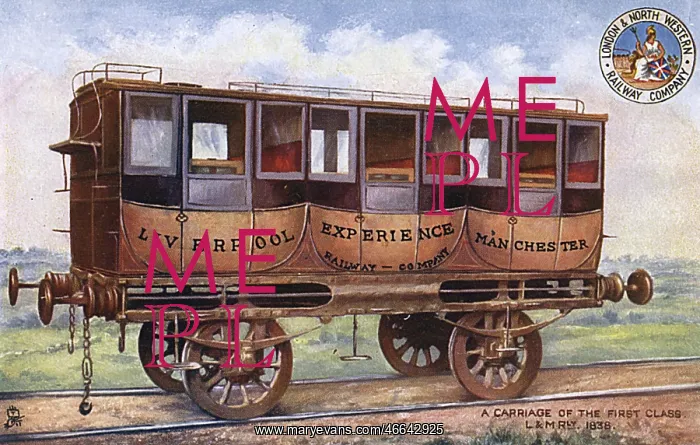  : Liverpool and Manchester Railway - First Class Carriage