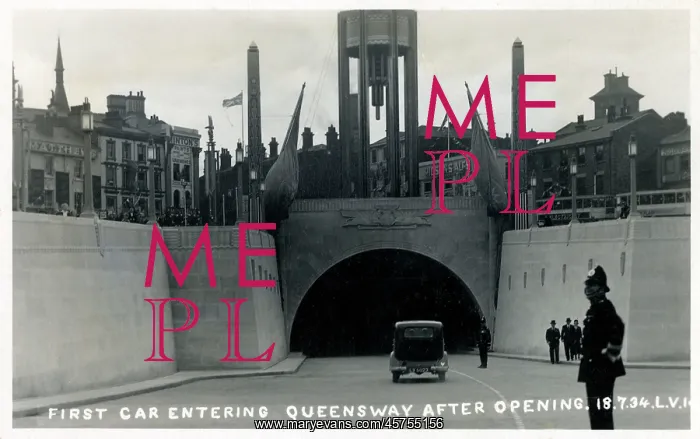 : Liverpool, Merseyside - The Queensway Mersey Tunnel Opens : Liverpool, Merseyside - The Queensway Mersey Tunnel Opens