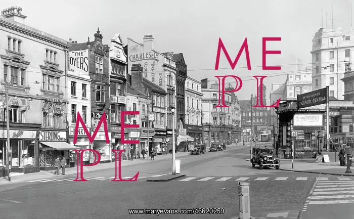  : Liverpool, Ranelagh Street c1950